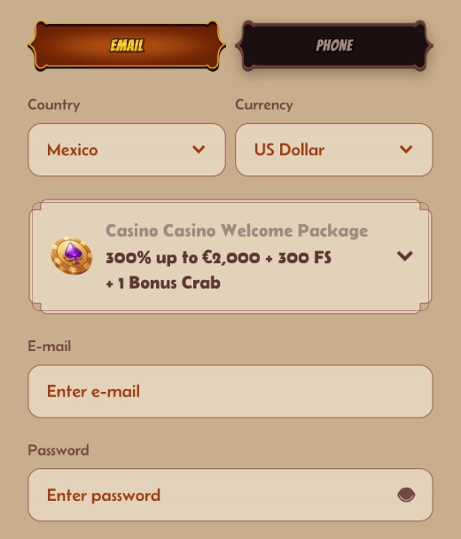 Registration Process at AlaWin Casino